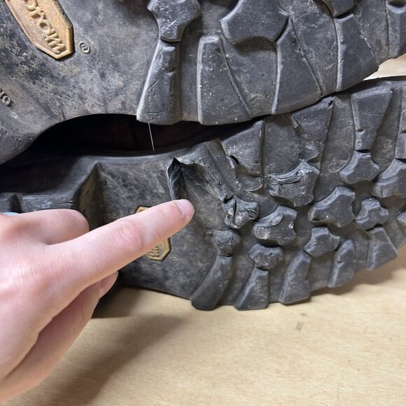 Red Wing Loggermax Men's Brown Leather Steel Toe Boots Size 11 D 4420 - Picture 10 of 11